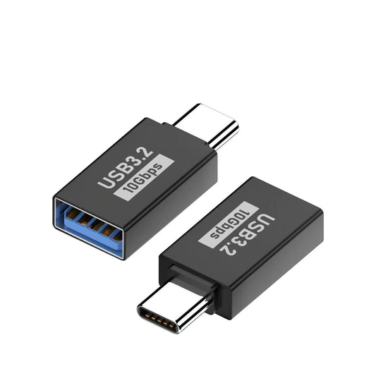 Convert USBC port to USB port. Female USB to Male USBC Adapter with awesome 3.2 and 10Gbps