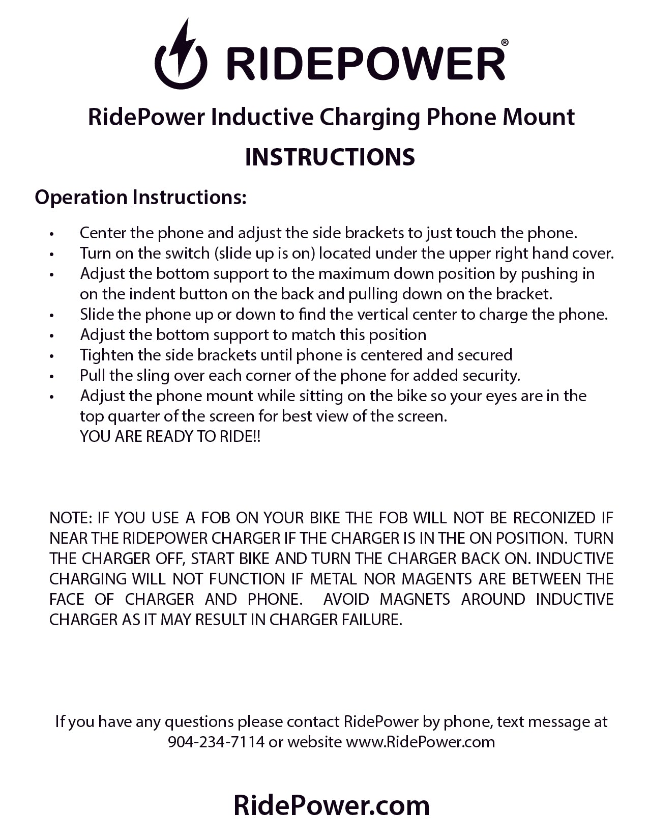 Phone mount with Inductive wireless charging with articulating ball mounting system