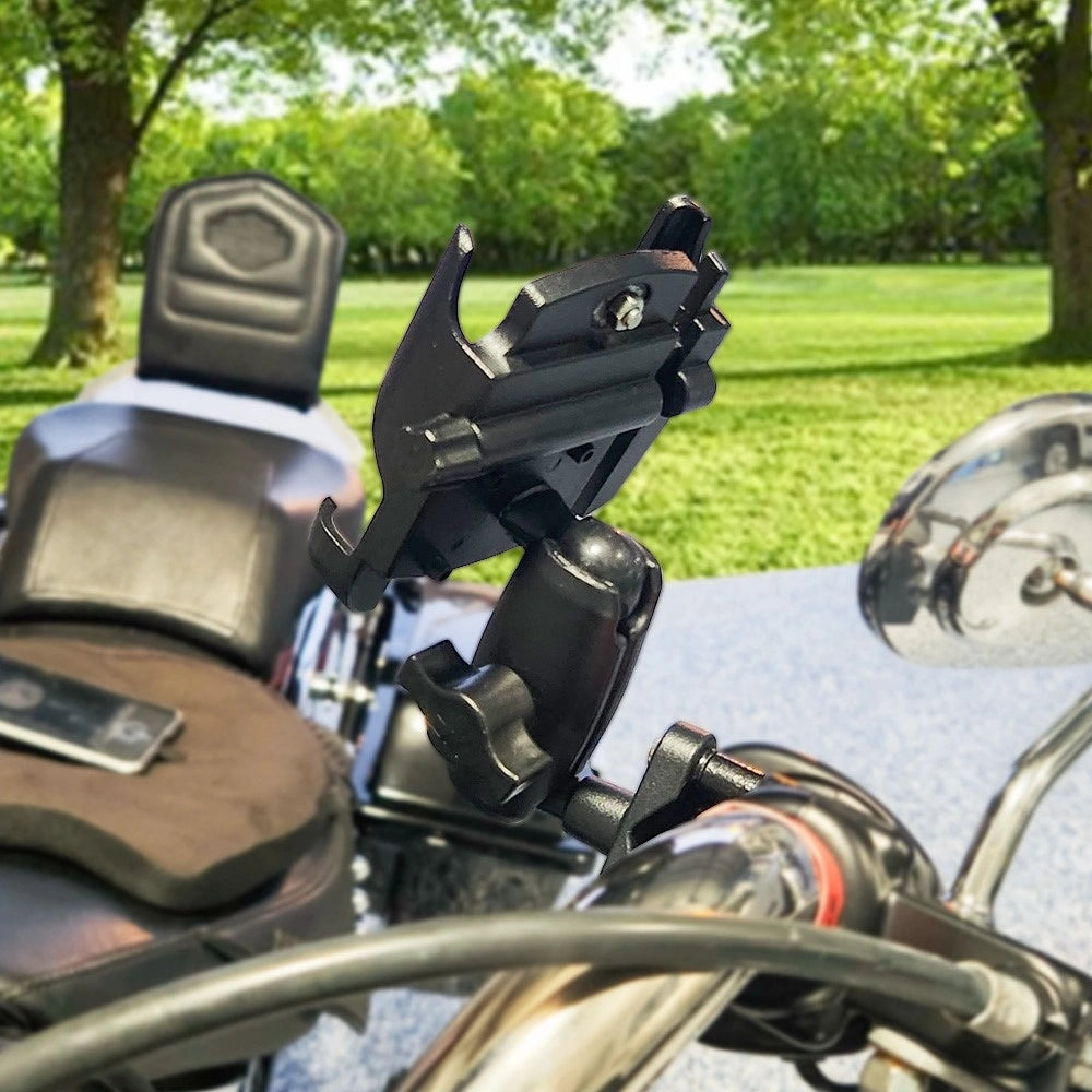 RidePower™ Large Metal Phone Mount with 1¼"–1½" Handlebar Bracket