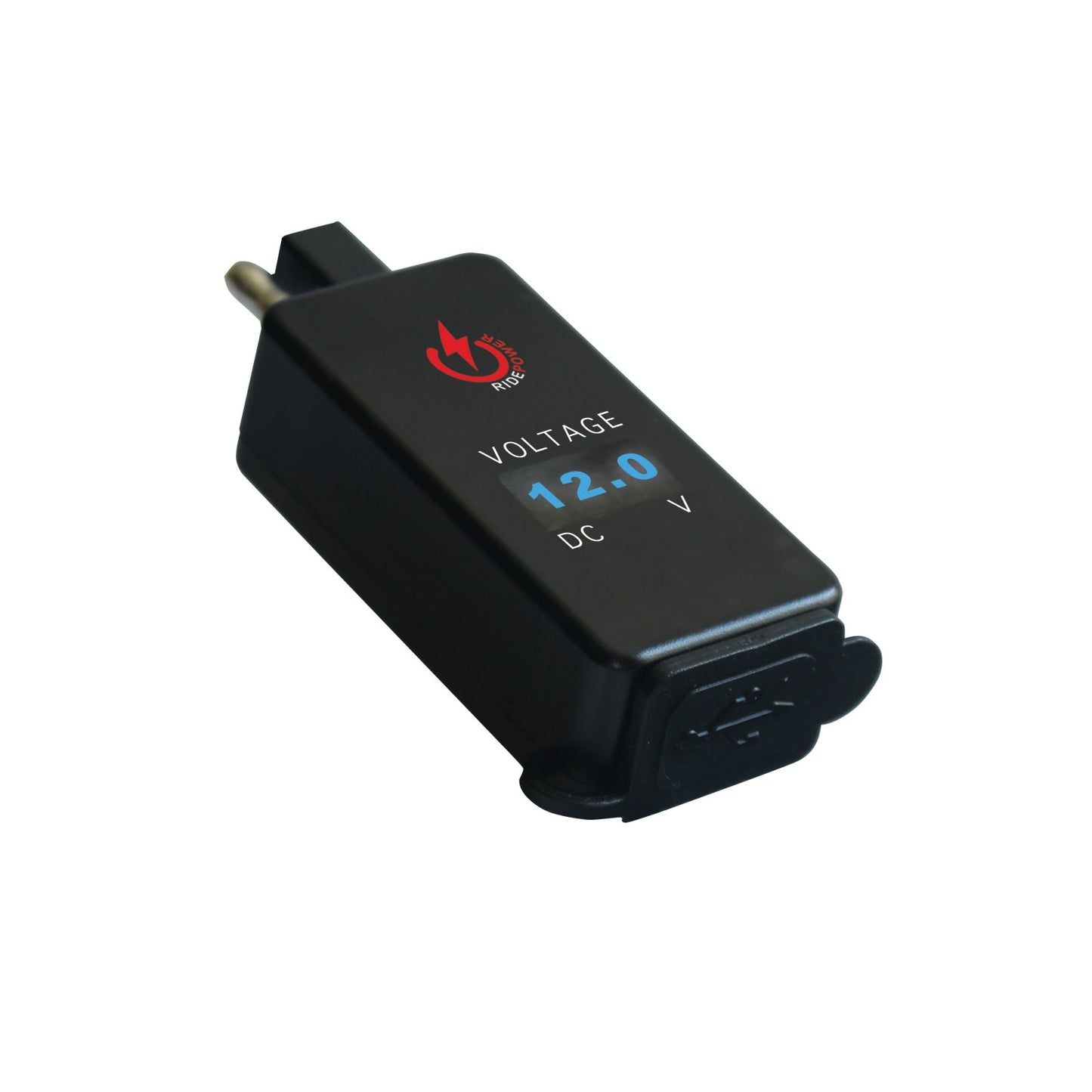 SAE to Dual (2) USB 2.1 A Adapter with Digital Voltage Display