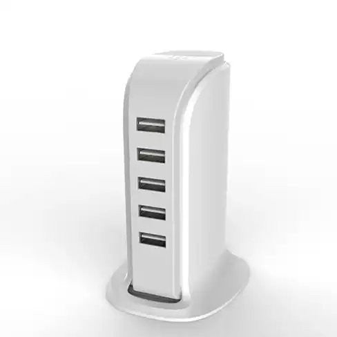 Smart Power Tower for Every Desk at Home or Office Charge any Gadget by VistaShops