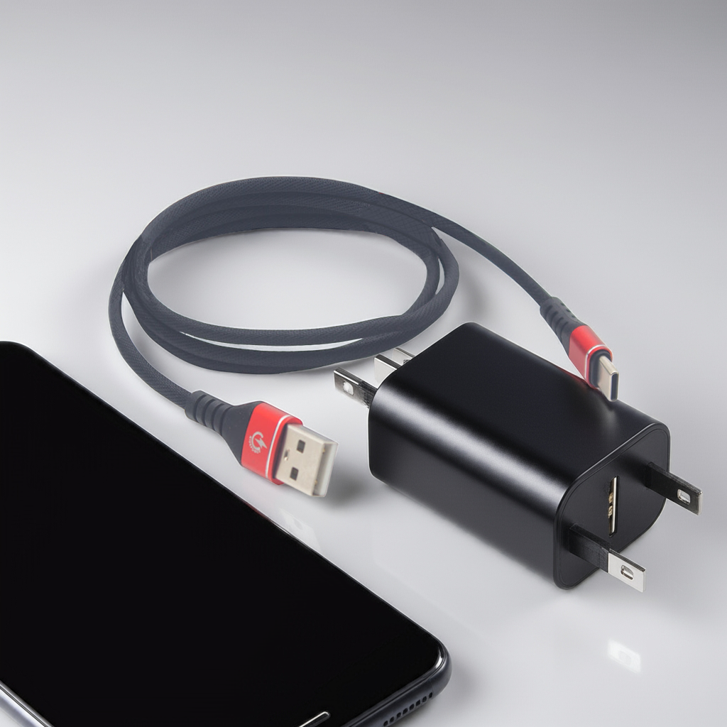 40" High Performance Phone Charging Data Cable Male USB to Male USBC