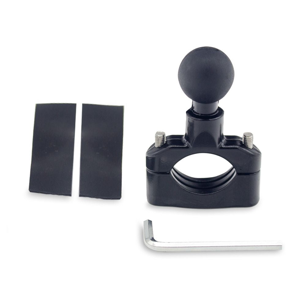 Handlebar 1 1/4" Mounting Bracket with 1" ball for Mounts with Articulating Ball