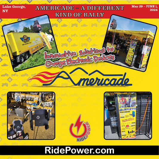 Americade Bike Rally 2024 with RidePower