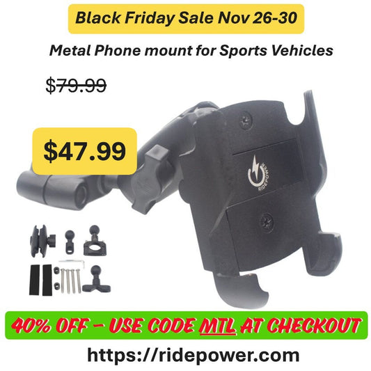 Metal phone mount-incredible black Friday special