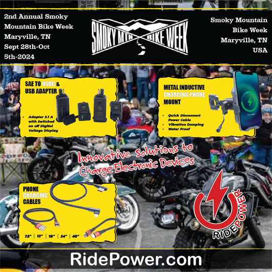 Team Ridepower will be in the Smoky Mountains September 28 to Oct 5