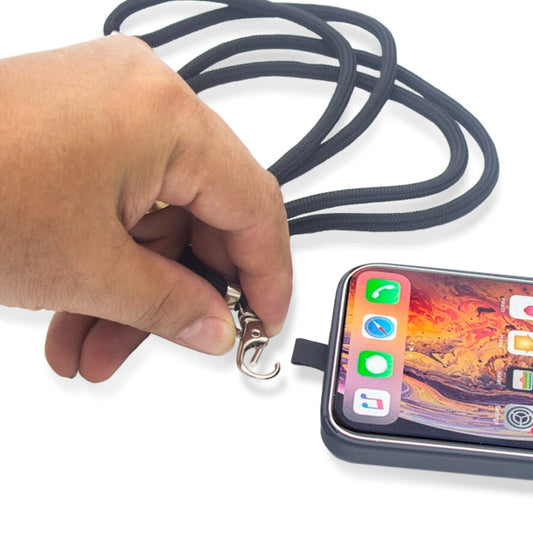 RidePower adds a Phone Tether with Adjustable Detachable Nylon Neck Strap for Most Smartphones