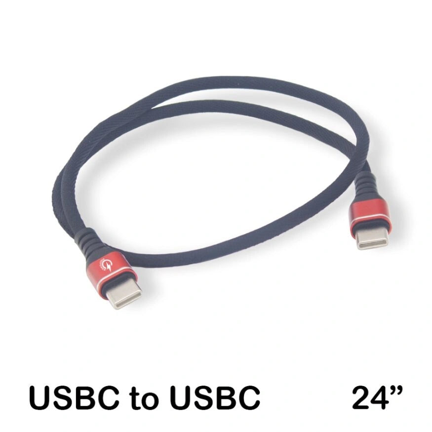 24" High‑Performance Phone Charging Cable (USB‑C / USB-C)