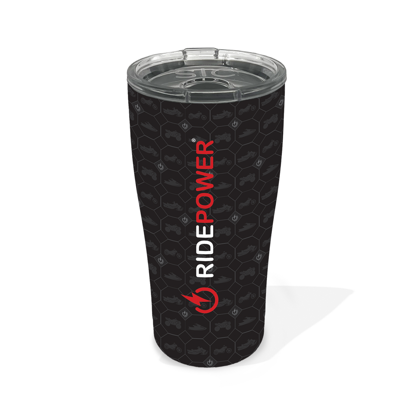 20 OZ Tumbler Double-walled + Copper Insulated RidePower Logo LB