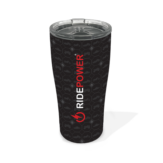 20 OZ Tumbler Double-walled + Copper Insulated RidePower Logo LB