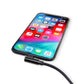 18" Phone Charging Cable with male USB 90 Degree to 90 degree male Lightning connectors