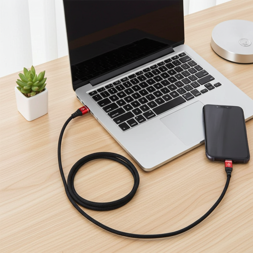 12" USB‑C to USB‑C Outdoor Marine/Powersports Charging Cable