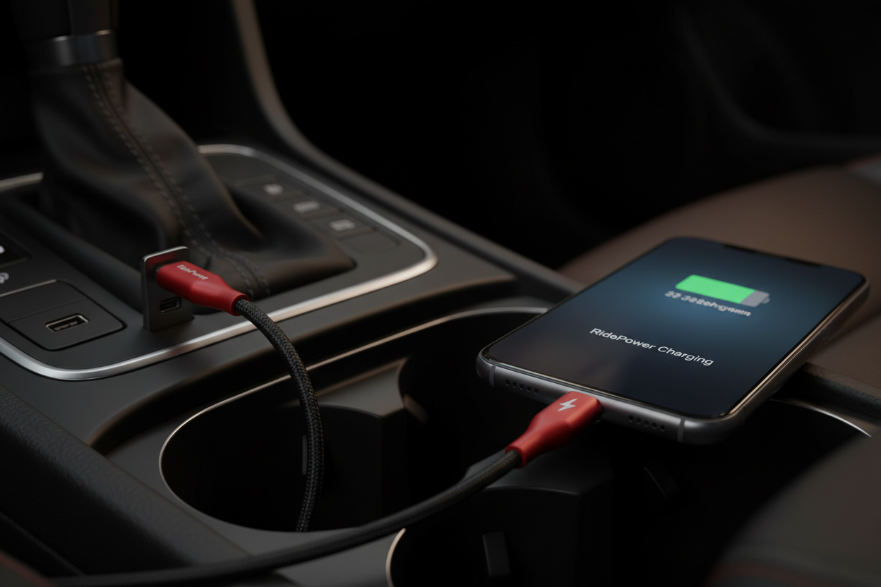 RidePower - Phone Charging * Data Cable - 24" - USBC - USBC