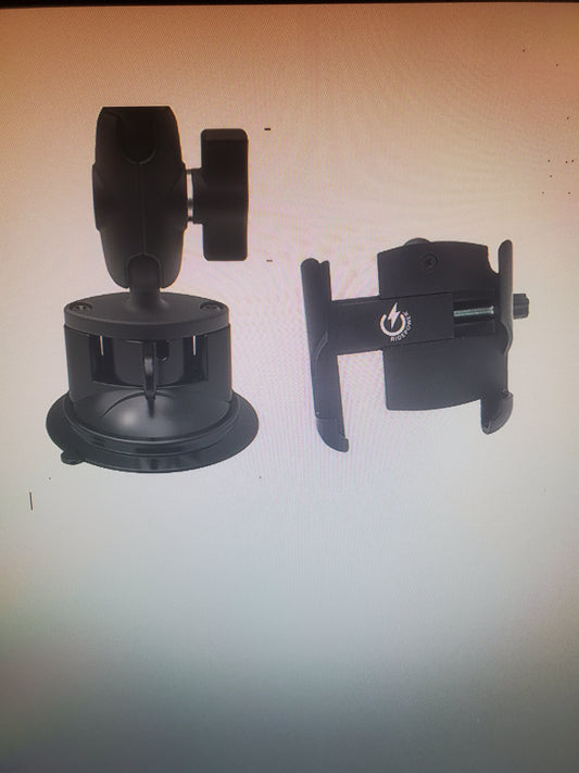 Vacuum Mount with Metal Phone holder 1" ball mounting