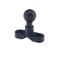Metal Perch Mounting Bracket for RidePower phone mounts with articulating ball mounting Technology