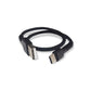 12" Male USB to Male USBC Durable Phone Charging Cable. Enjoy fast 3.0 data transfer
